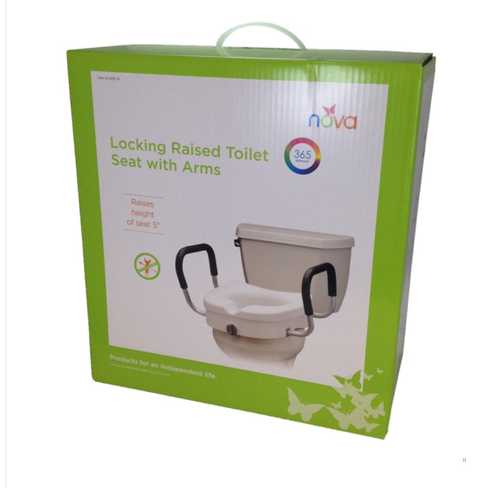 NOVA Toilet Riser w/ Detachable Arms EUC